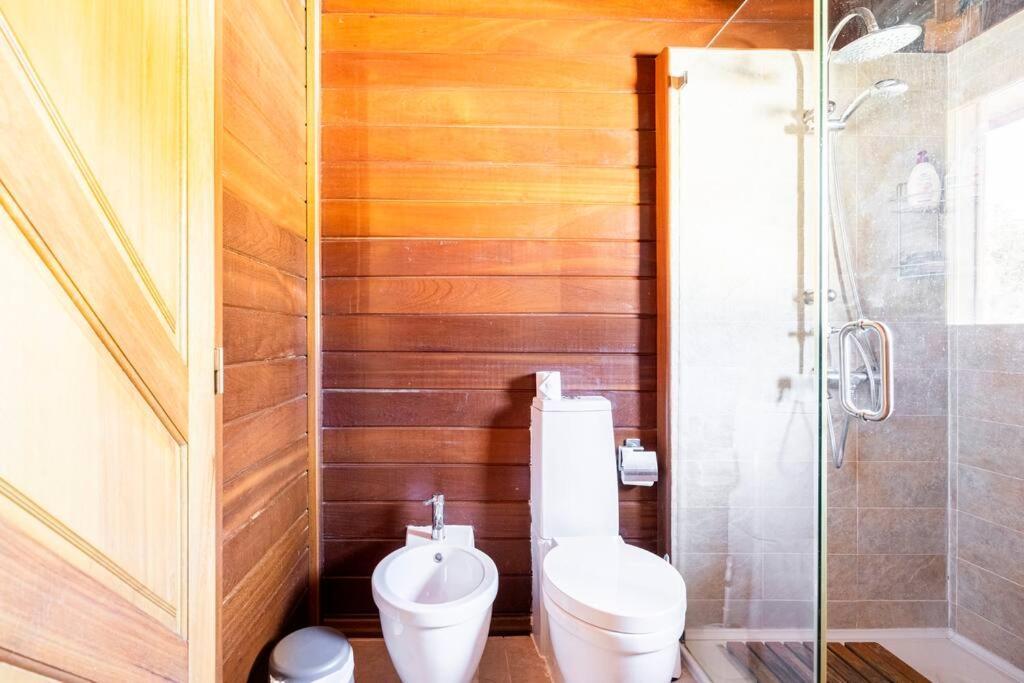 Wooden House Villa Minde Esterno foto