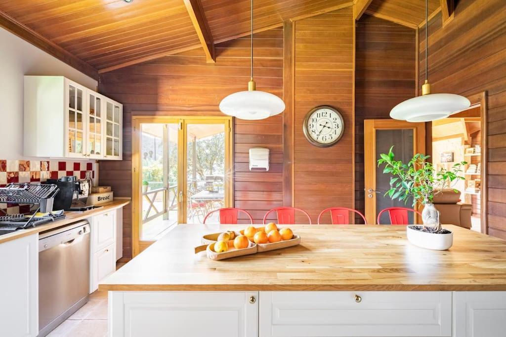 Wooden House Villa Minde Esterno foto