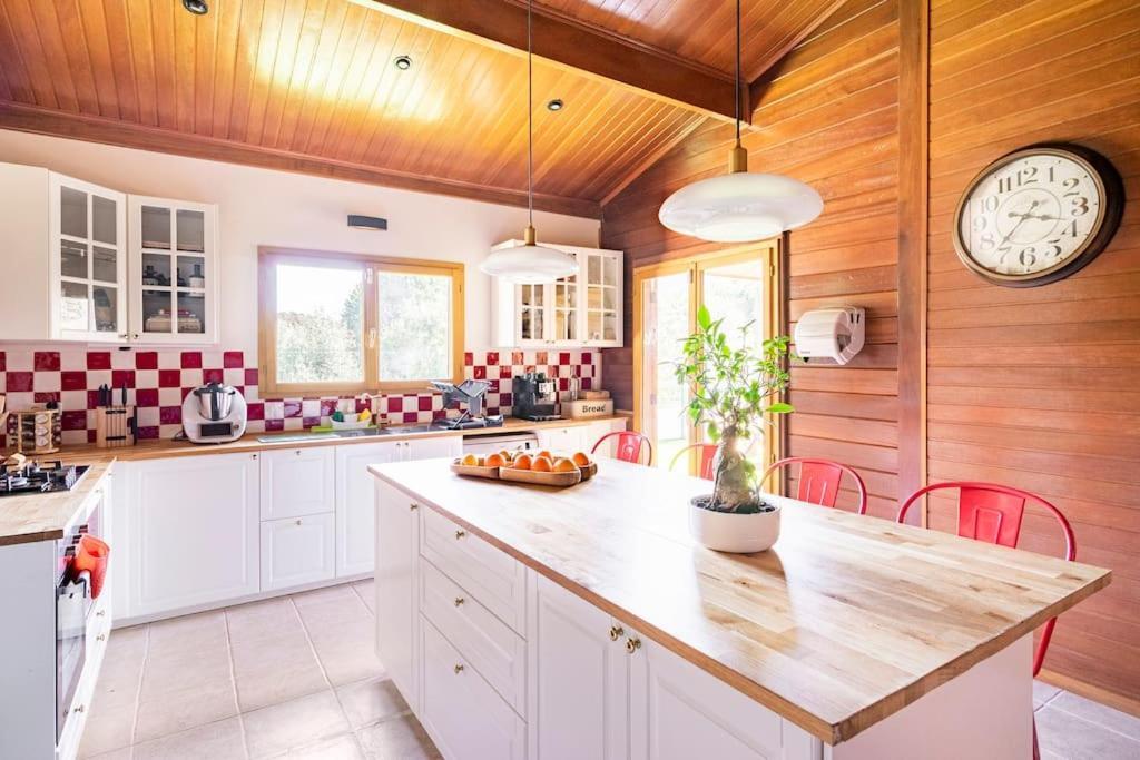 Wooden House Villa Minde Esterno foto